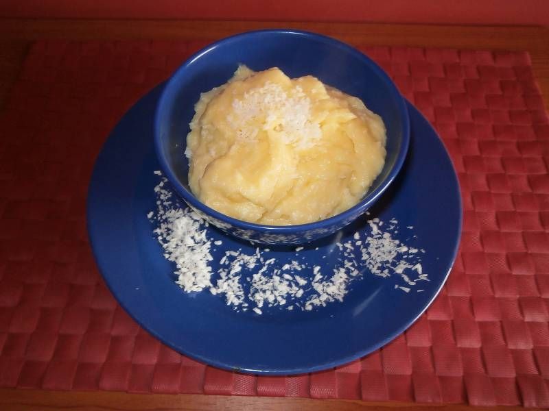 Domowy budyń kokosowy