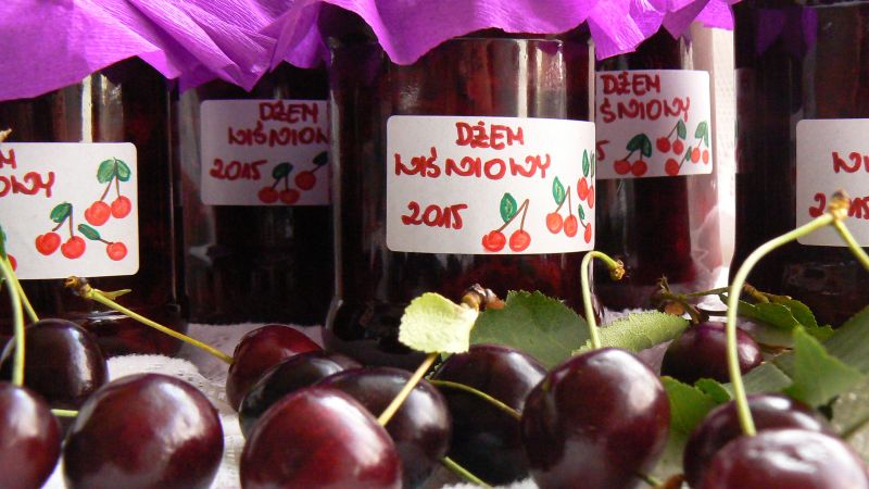 Domowy dżem wiśniowy Domowy dżem wiśniowy