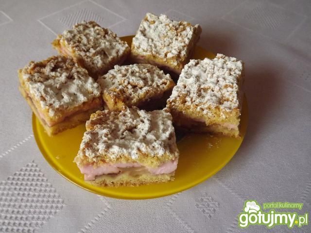Domowy jabłecznik z budyniem Domowy jabłecznik z budyniem