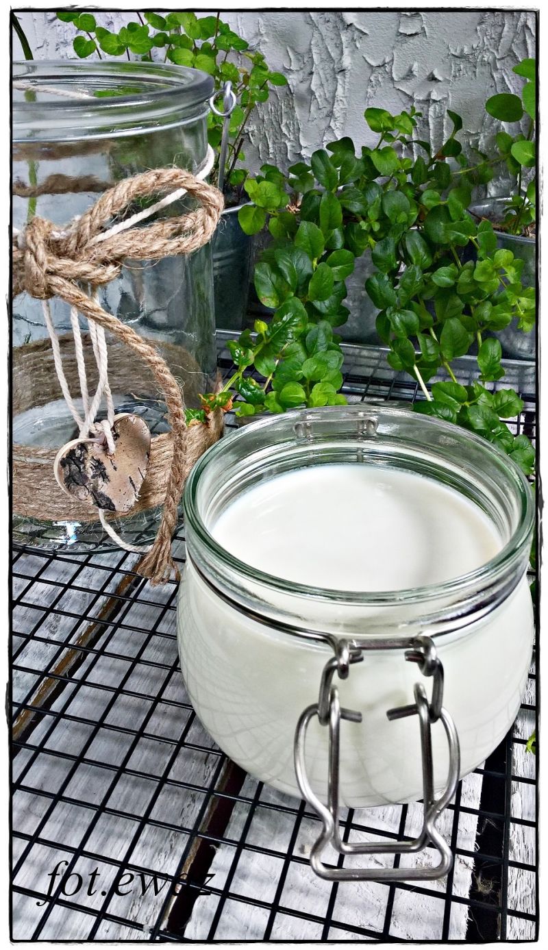 Domowy jogurt naturalny Domowy jogurt naturalny