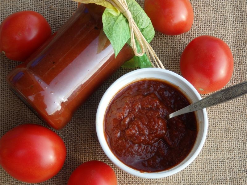 Domowy keczup z nutą papryki