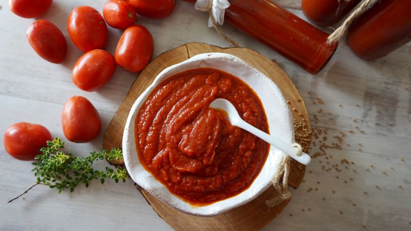Domowy ketchup ze świeżych pomidorów