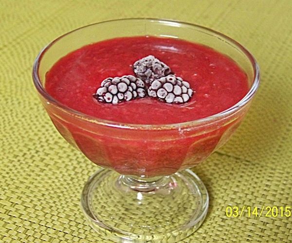 Domowy kisiel owocowy