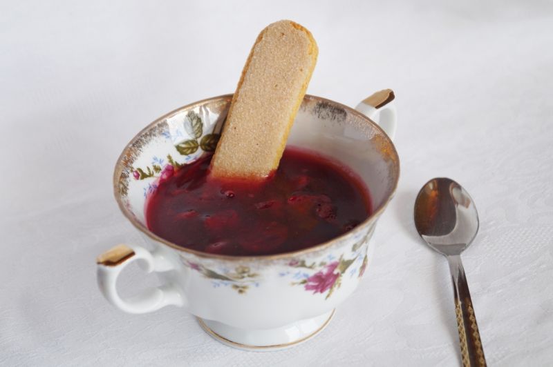 Domowy kisiel wiśniowy Domowy kisiel wiśniowy