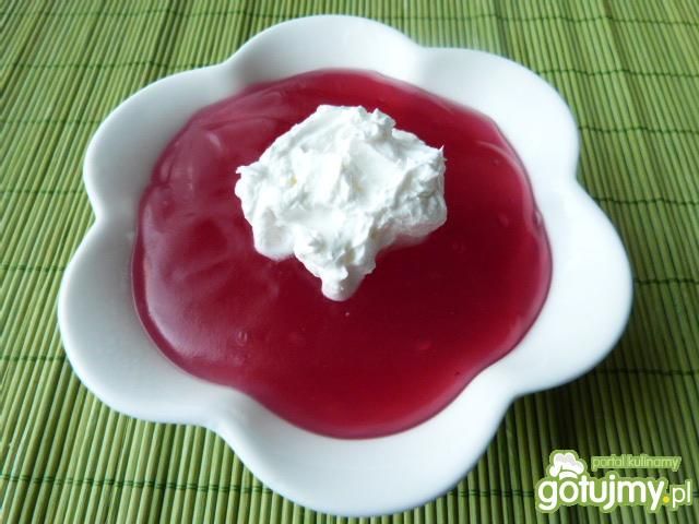 Domowy kisiel żurawinowy