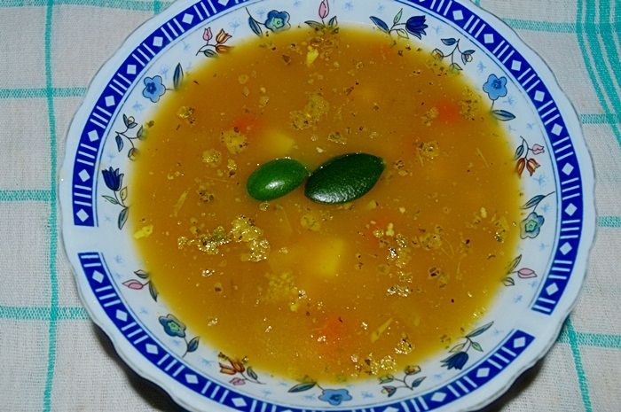 Domowy krupnik z kaszą jęczmienną Domowy krupnik z kaszą jęczmienną