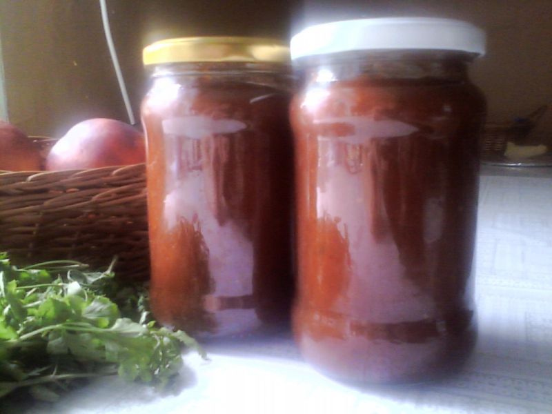 Domowy pomidorowy ketchup Domowy pomidorowy ketchup