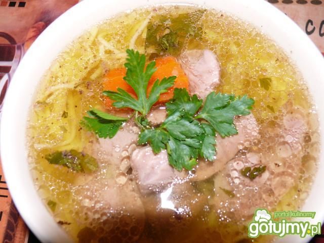 Domowy rosół z kaczki Domowy rosół z kaczki