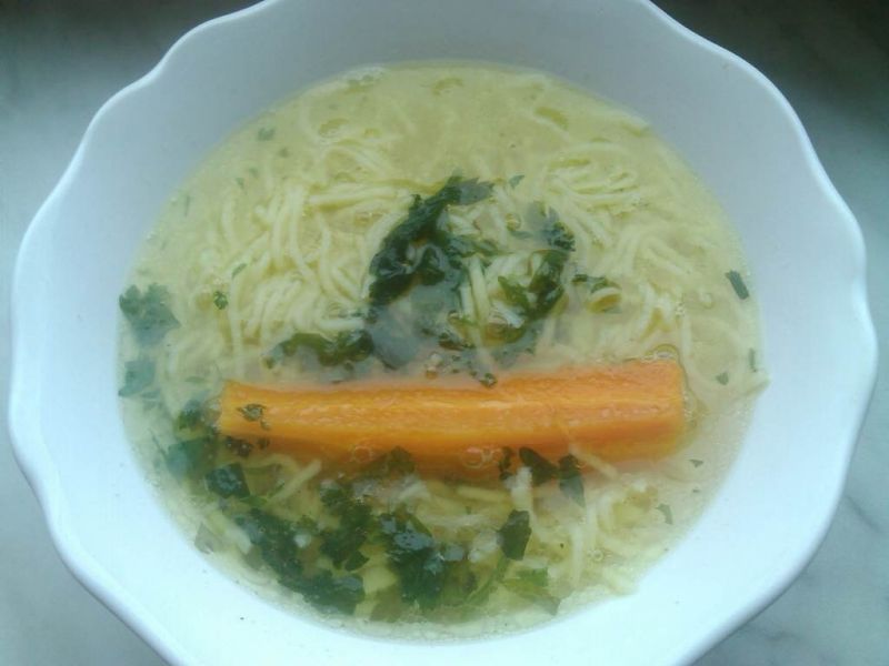 Domowy rosół z kaczki 