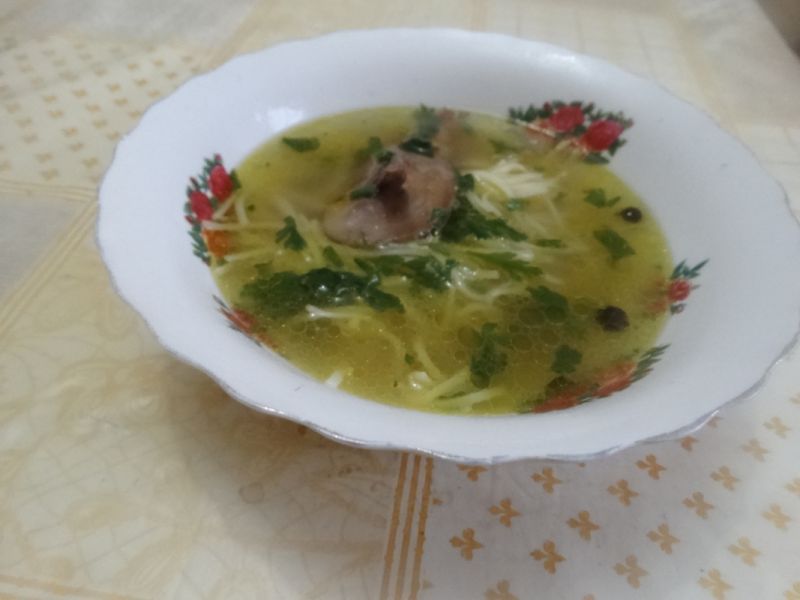 Domowy rosół z kaczki