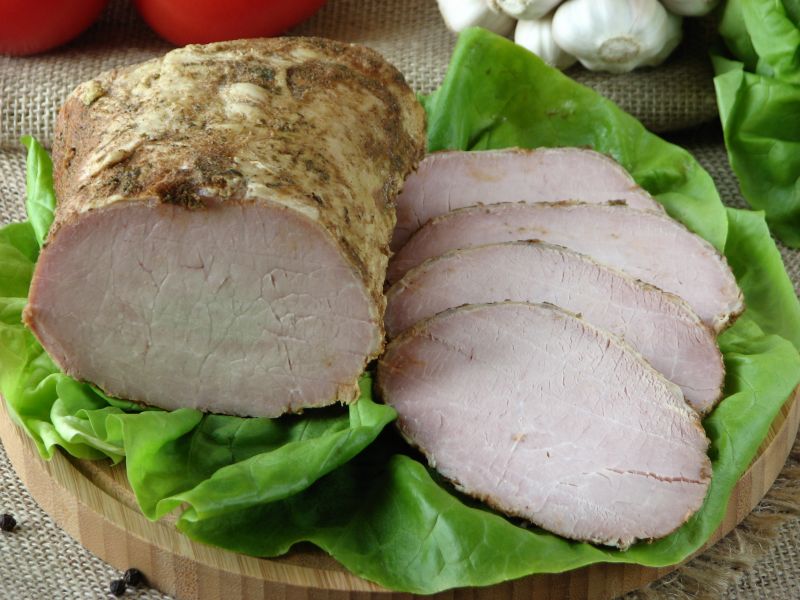 Domowy schab gotowany