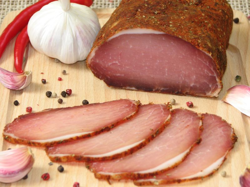 Domowy schab  suszony