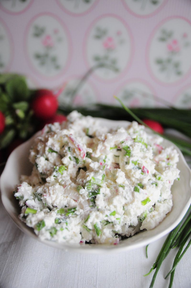 Domowy serek wiosenny Domowy serek wiosenny