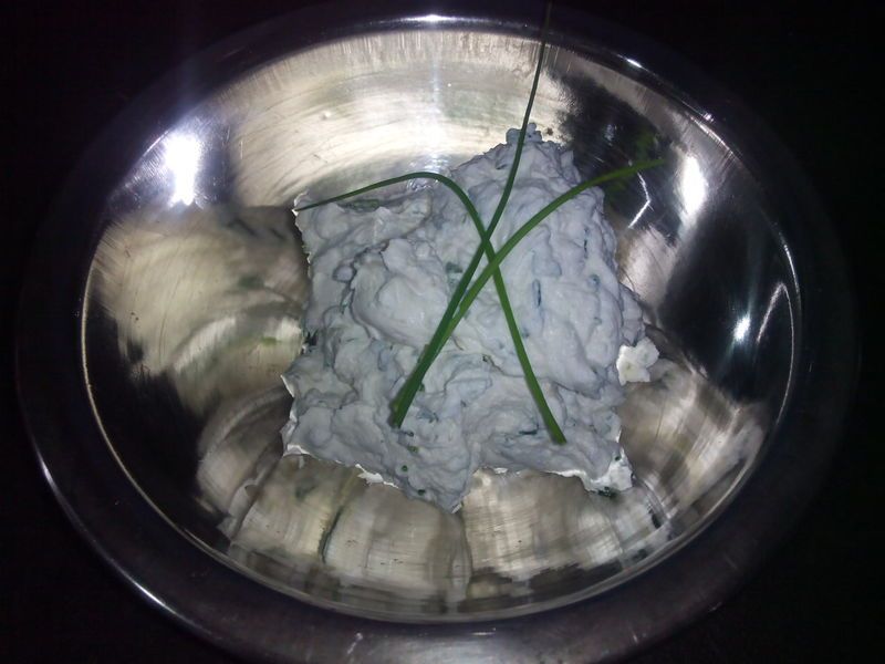 Domowy serek z jogurtu greckiego Domowy serek z jogurtu greckiego