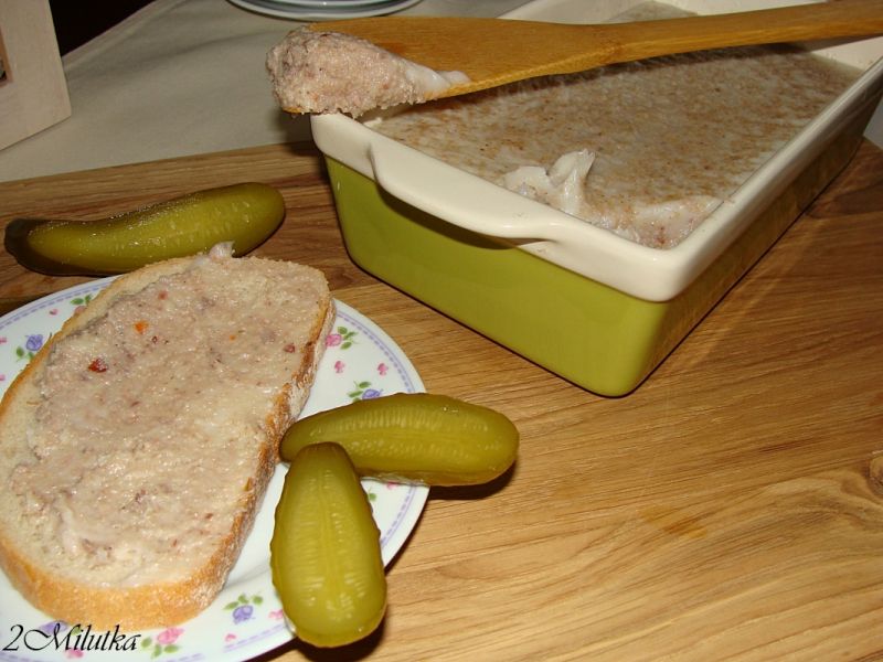 Domowy smalczyk z cebulką Domowy smalczyk z cebulką