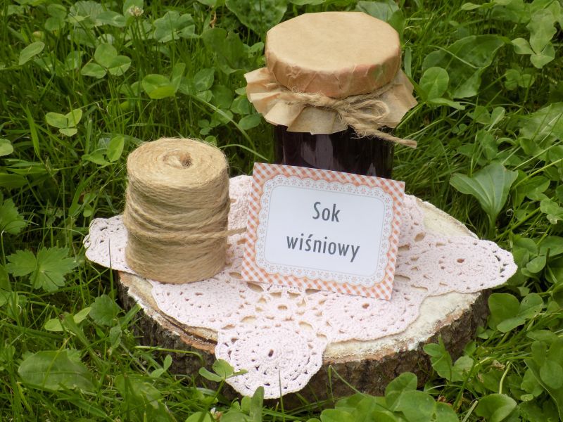 Domowy sok z wiśni na zimę