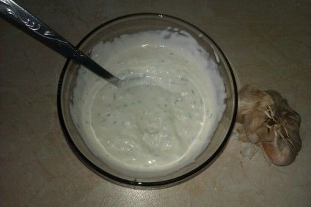 Domowy sos czosnkowy wg Beaty