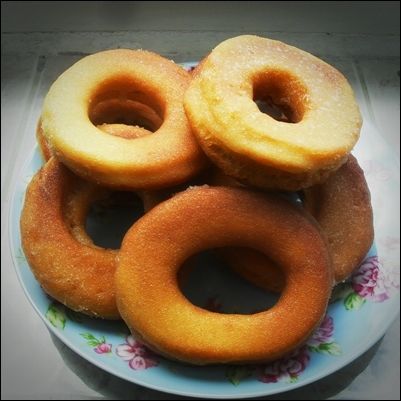 Donuty w syropie klonowym