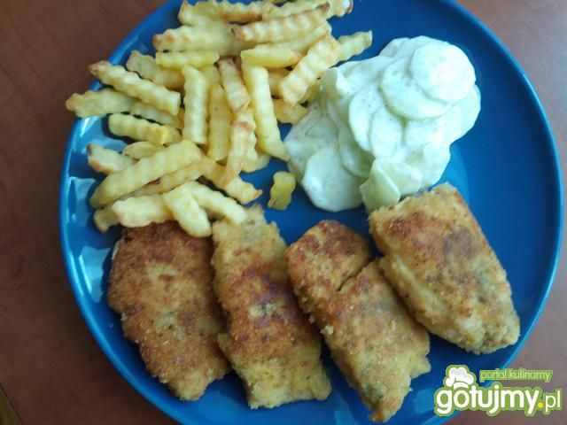 Dorsz przyprawiony ziołami Dorsz przyprawiony ziołami