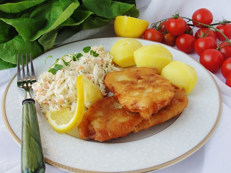 Dorsz w cieście piwnym