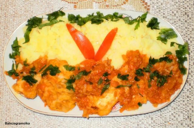 Dorsz w jarzynach na dietkę