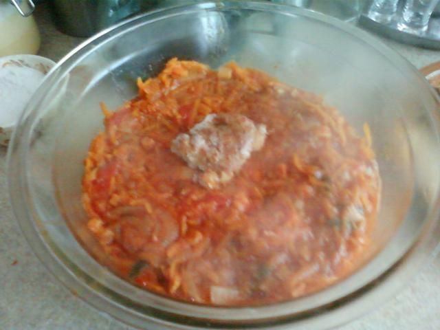 Dorsz w warzywach i sosie pomidorowym Dorsz w warzywach i sosie pomidorowym