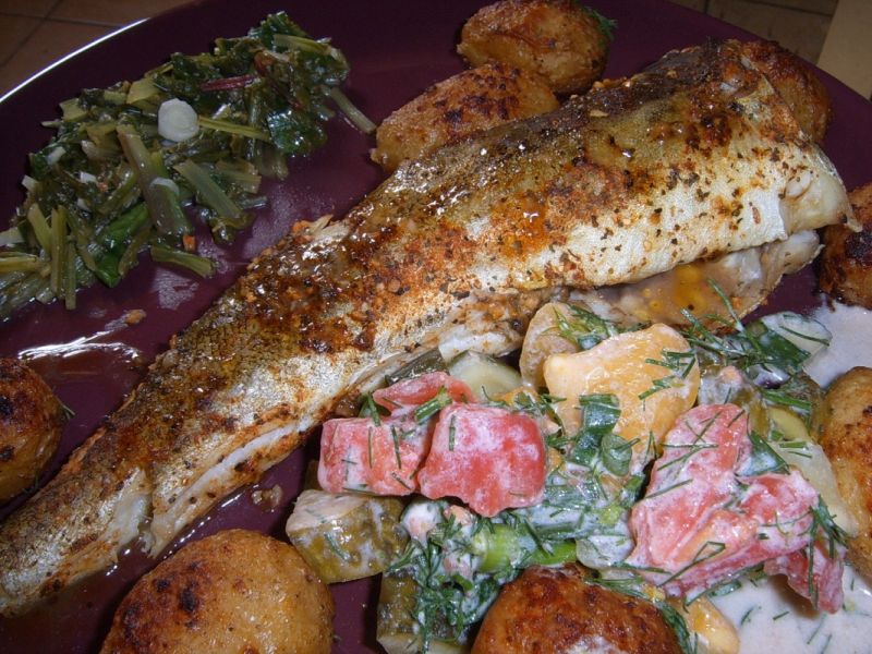 Dorsz z grilla z cytrusową nutką i rumem