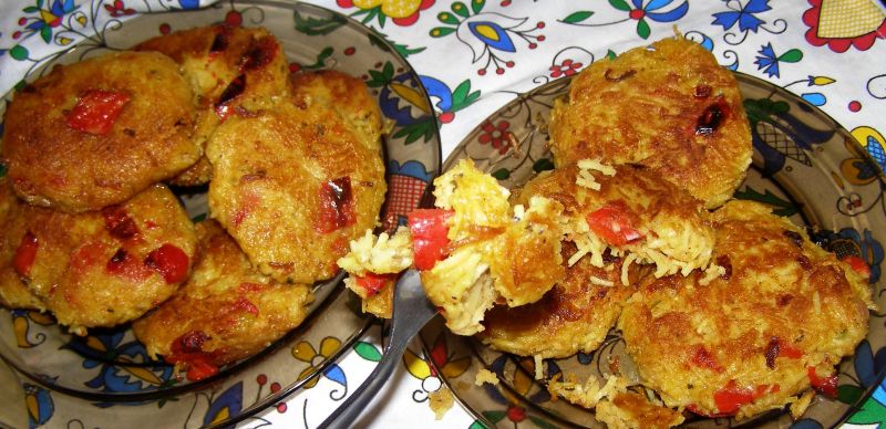 Doskonałe makaronowo-paprykowe  kotlety Doskonałe makaronowo-paprykowe  kotlety