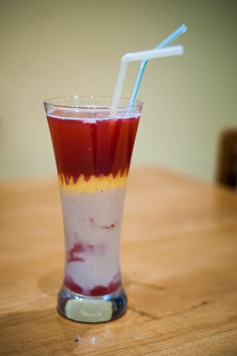 Drink ananasowo - bananowo - porzeczkowy Drink ananasowo - bananowo - porzeczkowy