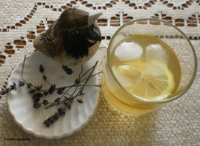 Drink  gruszkowo-lawendowy : Drink  gruszkowo-lawendowy :