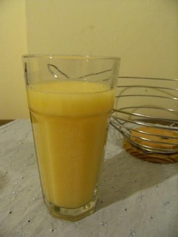 Drink z likierem bananowym