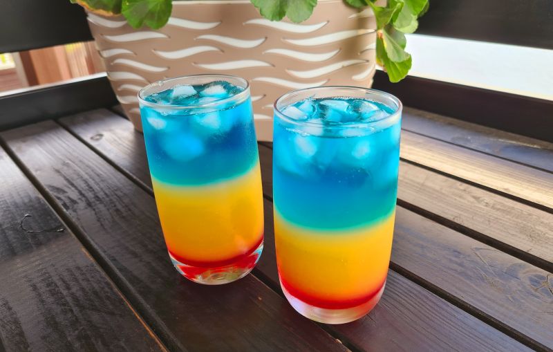 Drink żar tropików z wódką