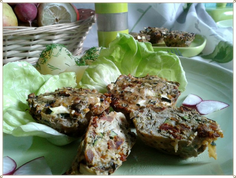 Drobiowe babeczki Fit Drobiowe babeczki Fit