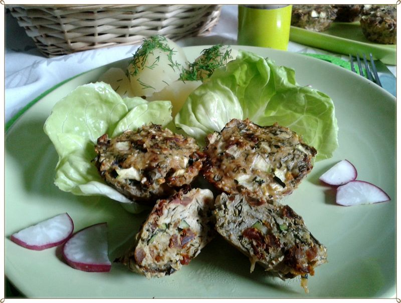 Drobiowe babeczki Fit Drobiowe babeczki Fit