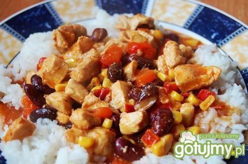 *Drobiowe chili con carne*