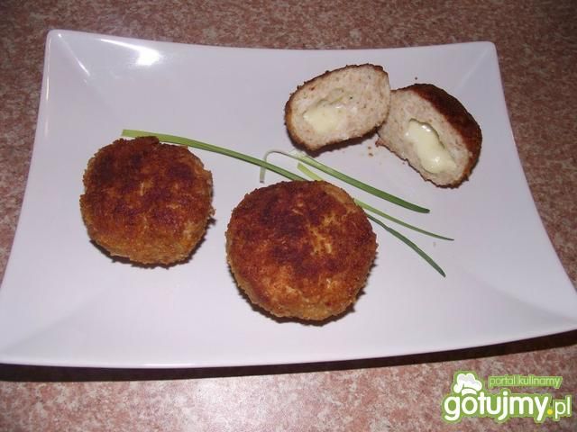 Drobiowe kotleciki z mozzarellą