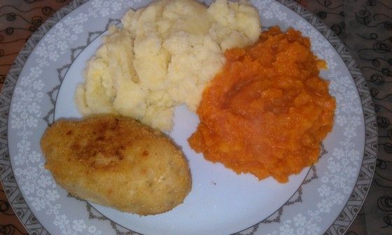 Drobiowe kotlety mielone z żółtym serem