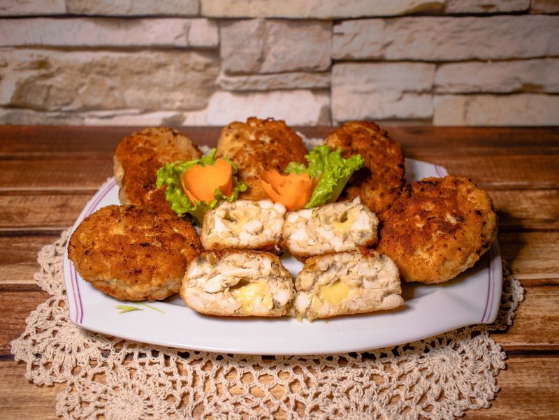 Drobiowe musztardowe kotlety Drobiowe musztardowe kotlety