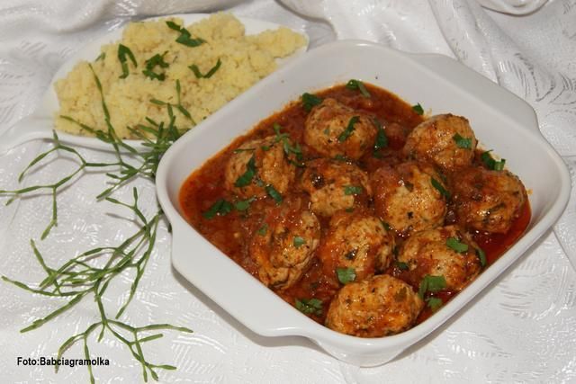 Drobiowe pulpeciki z marokańską nutą Drobiowe pulpeciki z marokańską nutą