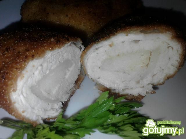 Drobiowe roladki z jabłkiem Drobiowe roladki z jabłkiem