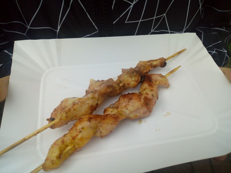 Drobiowe świderki z grilla