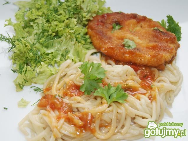Drobiowe sznycle na pomidorowo Drobiowe sznycle na pomidorowo
