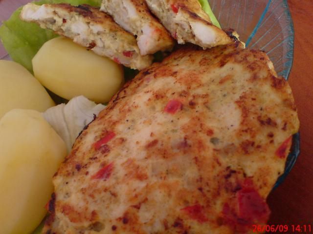 Drobiowo-pieczarkowe kotleciki Drobiowo-pieczarkowe kotleciki