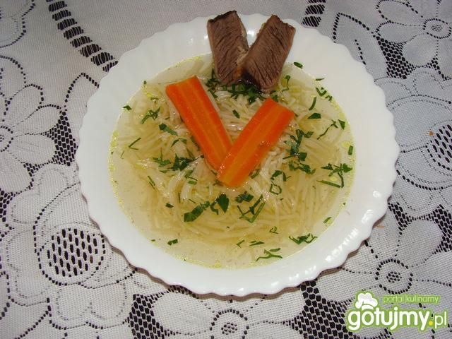 Drobiowo-wołowy rosołek Edzi Drobiowo-wołowy rosołek Edzi