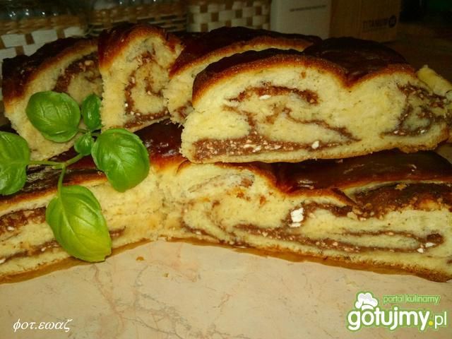 Drożdżowa baba ślimakowa Drożdżowa baba ślimakowa