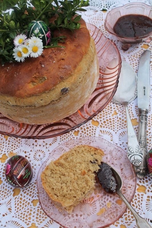 Drożdżowa baba z inką, miodem i żurawiną Drożdżowa baba z inką, miodem i żurawiną