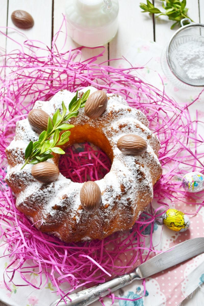 Drożdżowa babka parzona