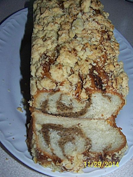 Drożdżowa strucla orzechowa Drożdżowa strucla orzechowa