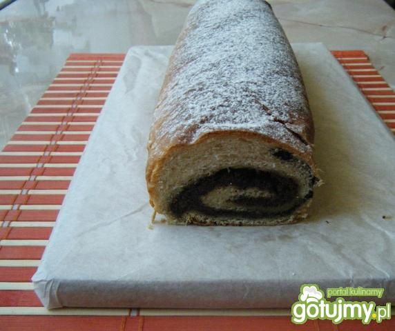 Drożdżowa strucla z makiem Drożdżowa strucla z makiem