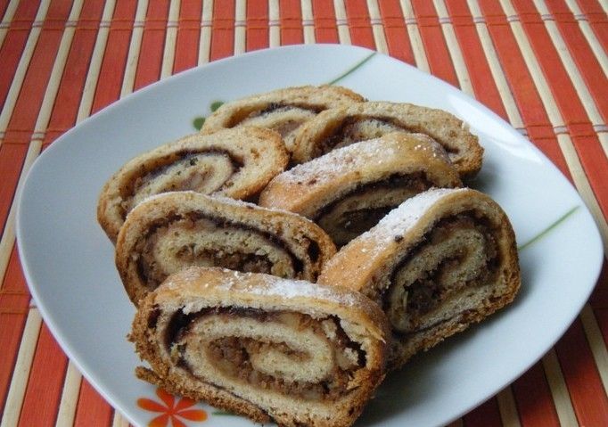 Drożdżowa strucla z makiem Drożdżowa strucla z makiem